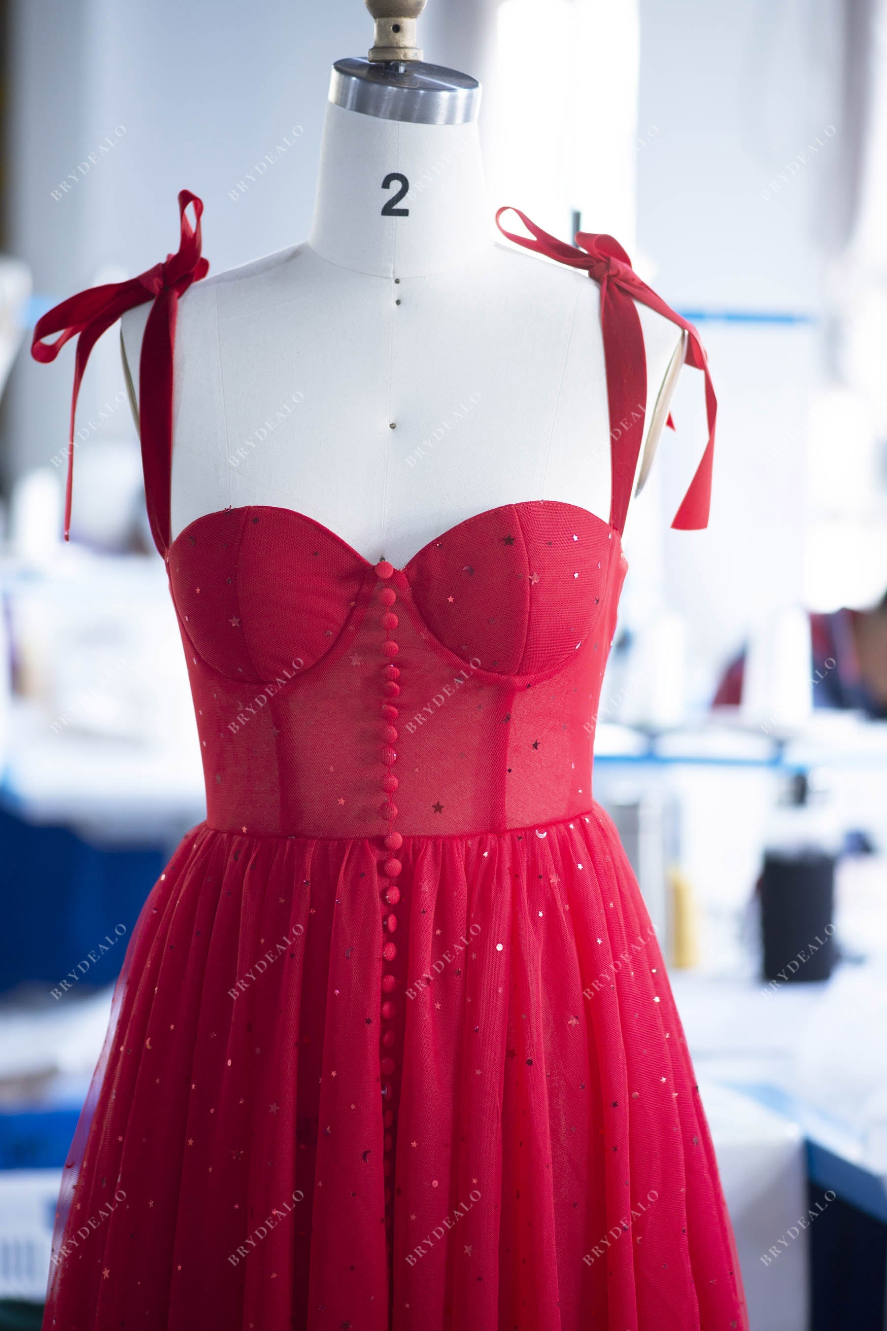 sample formal dress Sample evening dress Carolina size 2 in stock