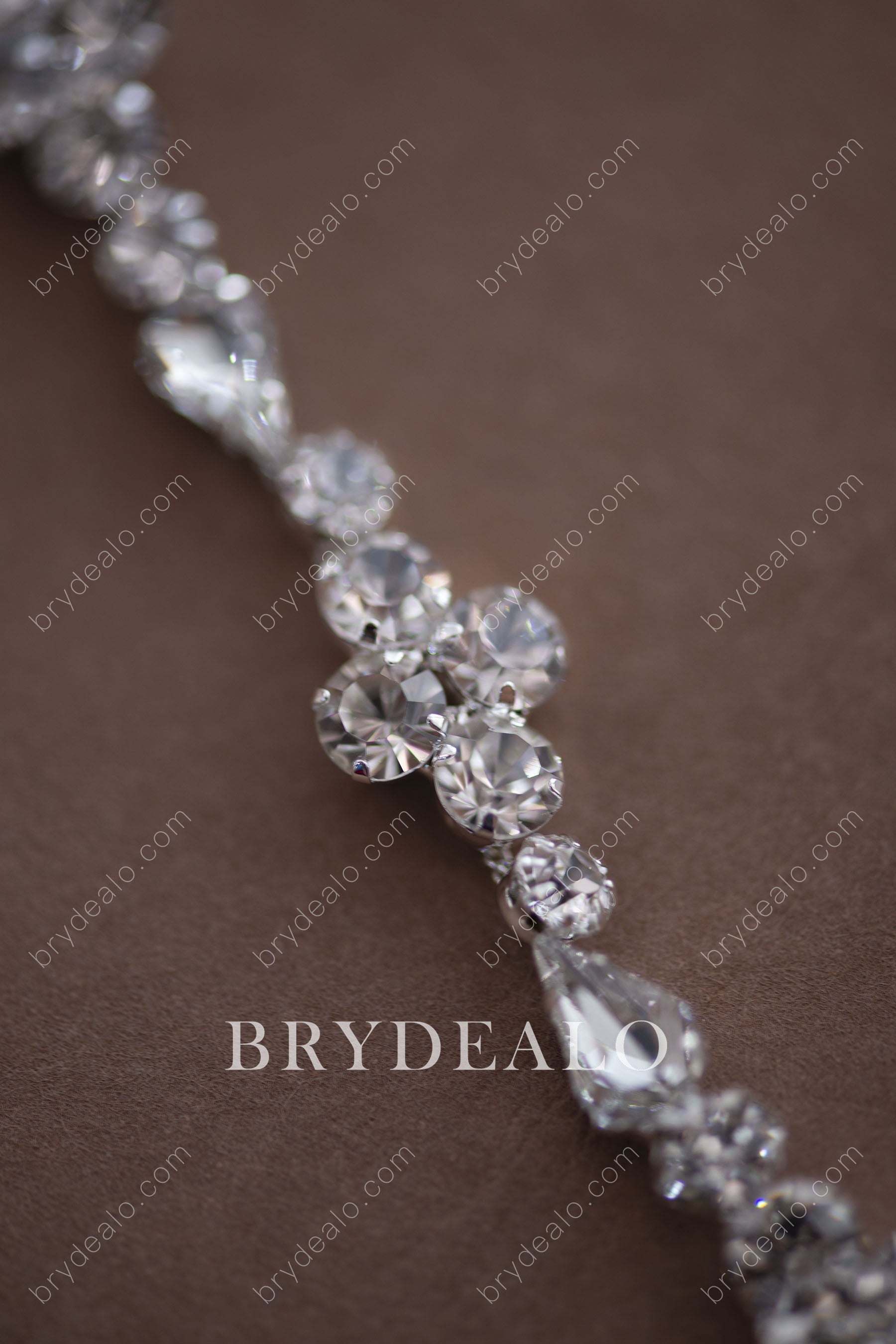 Crystals Bridal Sash for Wholesale