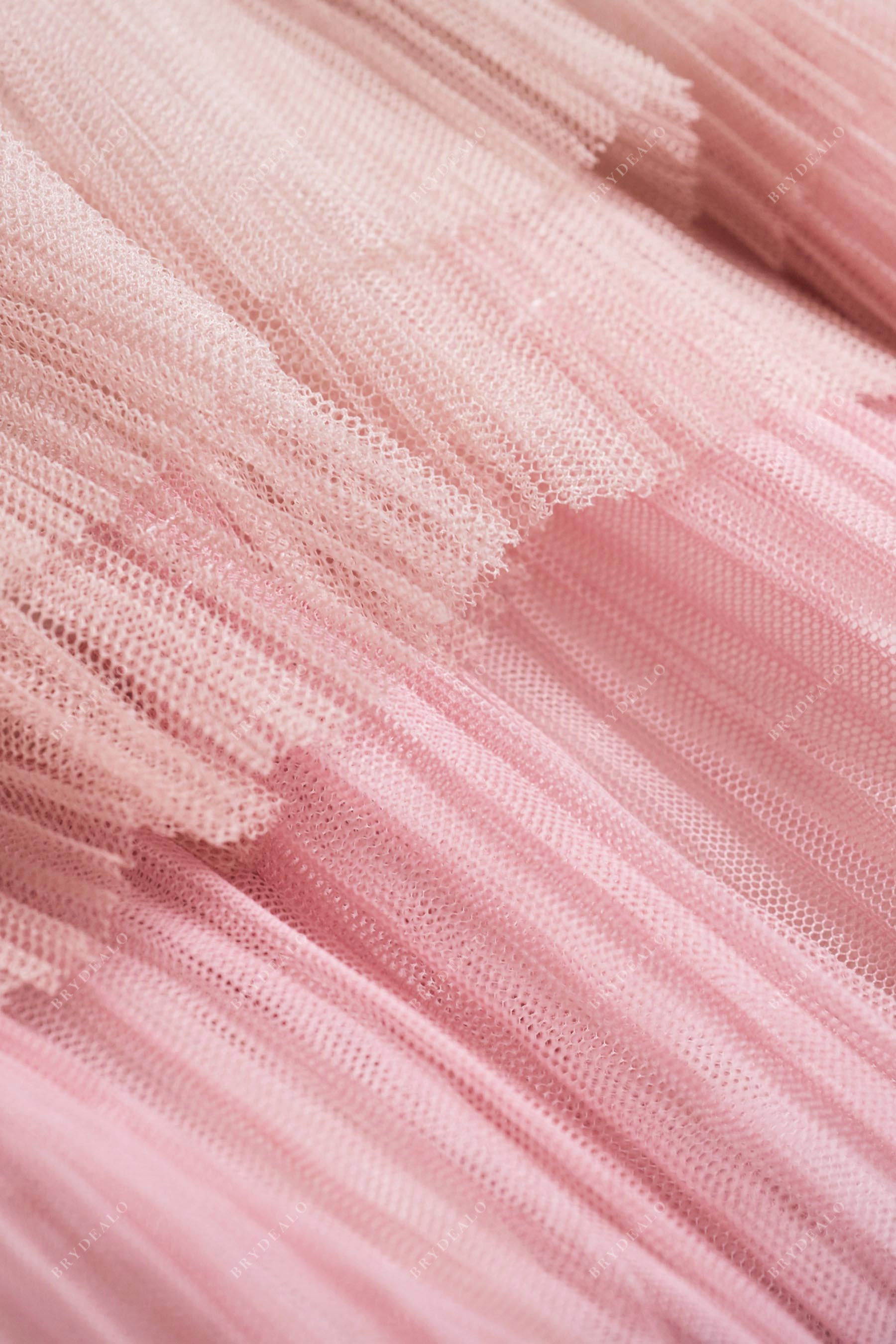 wholesale pleated tulle fabric