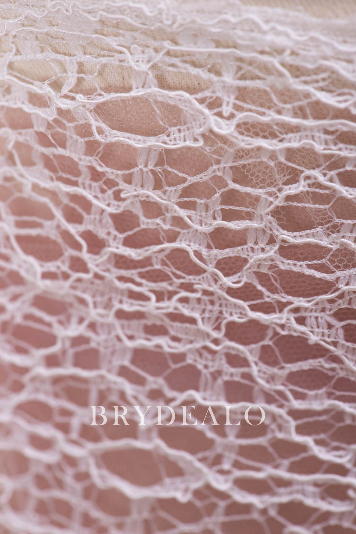 Soft Serried Lace Tulle Fabric